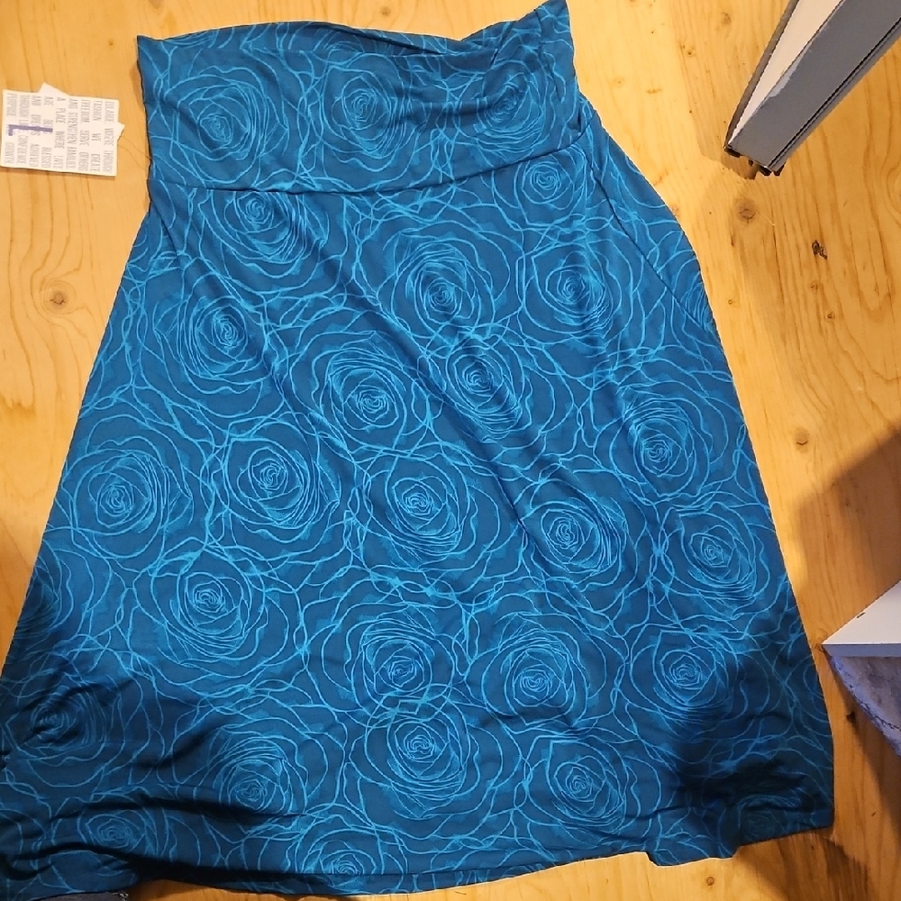 NWT Large Lularoe Azure